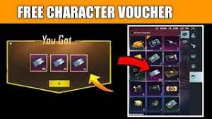 How To Get Free Character Voucher In Pubg Mobile Free Character Voucher Trick Pubg Mobile Youtube