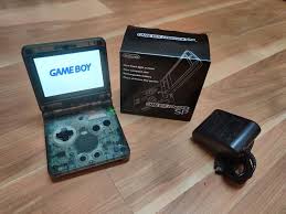 Gameboy Advance Sp Transparent Black Ips V2 Console With 10 Etsy Gameboy Advance Sp Gameboy Advance Gameboy