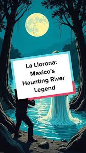 Discover the chilling tale of La Llorona, Mexico’s weeping woman who haunts  riversides. Are you brave enough to listen to her cries? #UrbanLegends  #LaLlorona #MexicanFolklore #HorrorStory #GhostTales