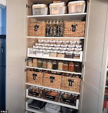 Woman Converts An Ikea Wardrobe Into A Very Well Organised Pantry Ikea Wardrobe Ikea Pantry Ikea