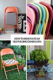 Vintage old folding wood directors chair with cloth showtime. How To Renovate An Old Folding Chair 11 Diys Shelterness