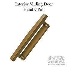 Housing looks like the old style, but the bottom is flared out. Pella Sliding Door Handle Exterior Pull Copperite