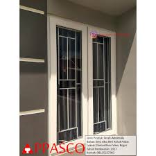 Harga teralis kota depok, bogor dan tanggerang selatan terbaru. Teralis Jendela Minimalis Besi Kotak Di Ciomas Bogor Shopee Indonesia