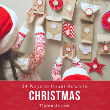 The front is accentuated with glitter. 24 Ways To Countdown To Christmas Advent Tip Junkie