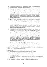 An internship is an opportunity offered by an employer to potential employees, called interns, to work at a firm for a fixed, limited. Leonard Bufumbo Cv Current Nov 2015