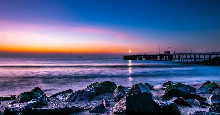 Promenade Rock Beach Puducherry