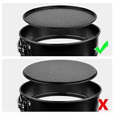 Plus chicago metallic 40412 12 x 2 3/4 aluminum springform cake pan. 7 Inch Springform Pan Alotpower Non Stick Cake Pan Bakeware Cheesecake Pan Leakproof Cake Pan With Removable Bottom For Instantpot Pressure Cooker Or Oven Pricepulse