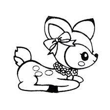 The kawaii style is very popular nowadays and is interesting to boys and girls. Stamp Designs Modes Blog Kawaii Coloring Pages Deer Coloring Pages Cute Animal Coloring Pages