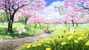 20 Anime Flower Field Wallpaper Sachi Wallpaper Download animated wallpaper, share & use by youself. sachi wallpaper