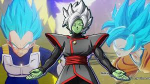 Images sourced from the dustloop wiki. Dragon Ball Z Kakarot New Fused Zamasu Vs Ssb Goku Vegeta Boss Fight Mods Youtube