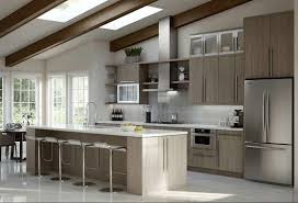 Hampton Bay Designer Series Frameless Cabjnets Driftwood Kitchen Kitchen Cabinets Home Depot Kitchen Interior
