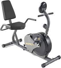 Exercise bikes can be tucked away into a corner when not being used, thus as a contrast to the recumbent bikes, upright exercise bikes allow you to sit in an upright position during. Amazon Com Marcy Magnetic Recumbent Bike With Adjustable Resistance And Transport Wheels Ns 716r 11 00 X 22 00 X 31 00 Sports Outdoors