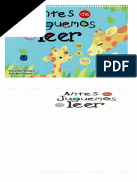 Ver más ideas sobre juguemos a leer pdf, leer, juguemos a leer libro. Antes De Juguemos A Leer Parte 1