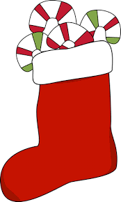Christmas Stocking Filled With Candy Canes Clip Art Painted Rocks Kids Door Decorations Classroom Winter Classroom Door