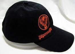Jagermeister Black Orange Baseball Hat Adjustable Cap Deer Stag Cross Logo Jagermeister Orange Black Baseball Hats Adjustable Cap