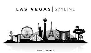Download Las Vegas Skyline Silhouette Design You Can See The Most Important Buildings It S Isolated And It Also Says Las Vegas Sk Vegas Tattoo Vegas Skyline Las Vegas