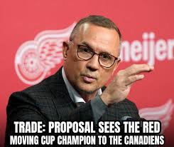 Yzerman's Potential Trade of Tarasenko to Montreal