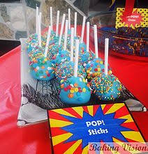 Baking Visions Superhero Birthday Party Boy Birthday Parties Party Time
