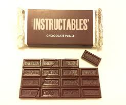 Questions about christmas candy bar wrappers. Multiplying Chocolate Puzzle 11 Steps With Pictures Instructables