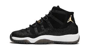 Air Jordan 11 Retro Prem Hc Heiress Black Stingray 852625 030 In 2020 Jordan Shoes Retro Sneakers Men Fashion Black And Gold Jordans