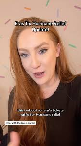 Lets make a difference! Join me in sending Swifties to the Eras Tour while  supporting Hurricane Milton & Helene recovery efforts. , I am so honored  and excited to be a part of this and I KNOW we can ...
