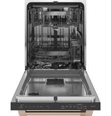 A dishwasher leaves your plates and cutlery with the sort of shine you can't get when you wash them in the kitchen sink. Ge Cafe Cdt875p4nw2 24 Ge Cafe Smart Stainless Interior Built In Dishwasher