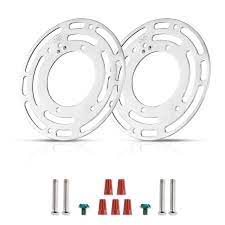 Get it as soon as tue, jul 13. Peesin 2 Pack Ceiling Light Fixture Mounting Bracket 4 Inches Diameter Universal Light Crossbar Steel Crossbar Plate With Ground Screw For Mount Wall Light Close To Ceiling Light Chandelier Buy Online In