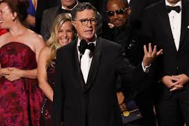 Stephen Colbert Wins Outstanding Talk Series at Emmys 2025