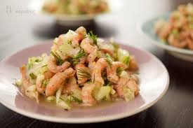 Busumer Krabbensalat Original Rezept Essen Und Trinken Salad Shrimp Und Cucumber Salad