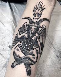 50 Baphomet Tattoo Designs For Men Dark Ink Ideas Satanic Tattoos Tattoo Designs Men Tattoos For Guys