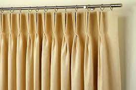 White Linen Drapes With Turquoise Grosgrain Trim French Etsy Pinch Pleat Draperies Pleated Drapery Pleated Curtains
