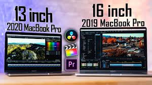 2020 13 Macbook Pro Vs 16 Video Editing Comparison Youtube