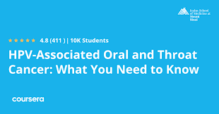 The national cancer institute (nci) classify throat cancer as a head and neck cancer. Hpv Associated Oral And Throat Cancer What You Need To Know Coursera