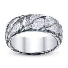 Scott Kay Cobalt Men S Band With Hammered Finish Interesting Mens Wedding Rings Best Engagement Rings Engagement Rings For Men
