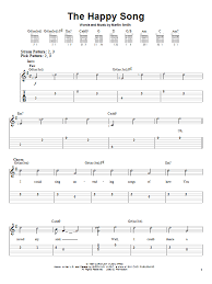 You are going to learn how to play easy chords and the chord sequence of each song. The Happy Song By Delirious Easy Guitar Tab Guitar Instructor