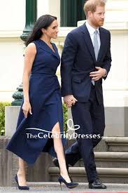 We did not find results for: Meghan Markle Navy Blue Tea Length Dress In Royal Tour Thecelebritydresses
