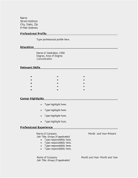 Professional templates perfect for any industry. Printable Blank Resume Template Pdf Resume Resume Sample 4533