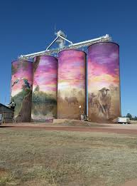 Beautiful Painted Silos Source Unknown Murals Street Art Street Art Street Artists