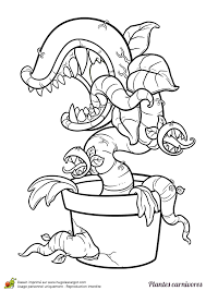 Page 2 Sur 12 Sur Hugolescargot Com Personnages Graffiti Coloriage Plante Carnivore