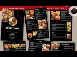 Select items that fit with your restaurant concept. How To Edit Restaurant Menu Using Photoshop Youtube