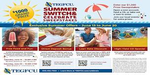 TEG Summer Switch & Celebrate – Free Community Event!
