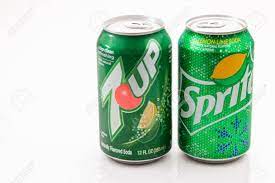 Pensacola Fl August 17 2016 7up And Sprite Are Competing Lemon Lime Beverages From The Dr Pepper Snapple Group And The Coca Cola Company Respectively Stock Photo Picture And Royalty Free Image Image 80138647