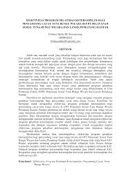 Https Media Neliti Com Media Publications 222054 Efektivitas Program Pelatihan Keterampil Pdf