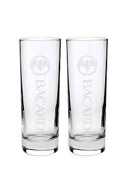 Bacardi glasses set of 2 bacardi green glasses 12cm tall. 2 Bacardi Rum Glasses Buy Belgian Beer Online Belgian Beer Co