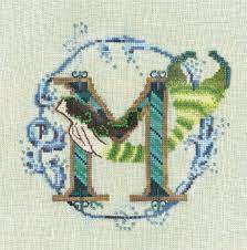 Maybe you would like to learn more about one of these? Nora Corbett Letters From Mermaids M Cross Stitch Pattern 123stitch