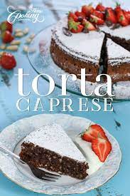 Torta Caprese Flourless Chocolate Almond Cake Recipe Flourless Chocolate Chocolate Almond Cake Almond Cakes
