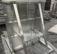 ‫[Hot Item] حاجز قابل للطي مصنوع من الألمنيوم المتين للحفلات الخارجية لنظام  إضاءة الشرفة‬‎