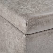 Check spelling or type a new query. Simpli Home Dover Storage Ottoman Bench Grey Taupe 18 In X 35 8 In Axcot 223 Dtp Rona