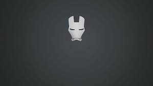Iron man poster, iron man, black, blue, minimalism. Hd Wallpaper Iron Man Minimalism Wallpaper Flare