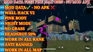 Thêm vào đó, hàng tá những linh kiện, trang bị đi kèm sẽ giúp nhân vật của bạn trở lên mạnh mẽ hơn rất nhiều. Mod Data Free Fire Max 2 56 X V2 Xuyen TÆ°á»ng V2 ChÆ¡i Ä'Æ°á»£c Ä'áº¥u Rank ThÆ°á»ng Khong Khoa Ghim Nick